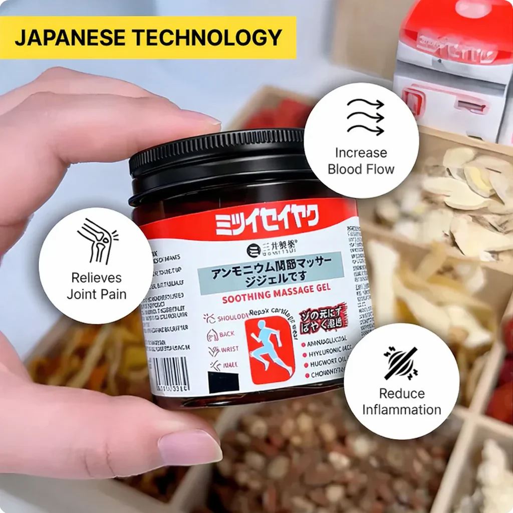 QuickRelief™ – Japanese Instant Pain Relief Soothing Massage Gel W Mist Spray Edition (BUY 1 GET 1 FREE)